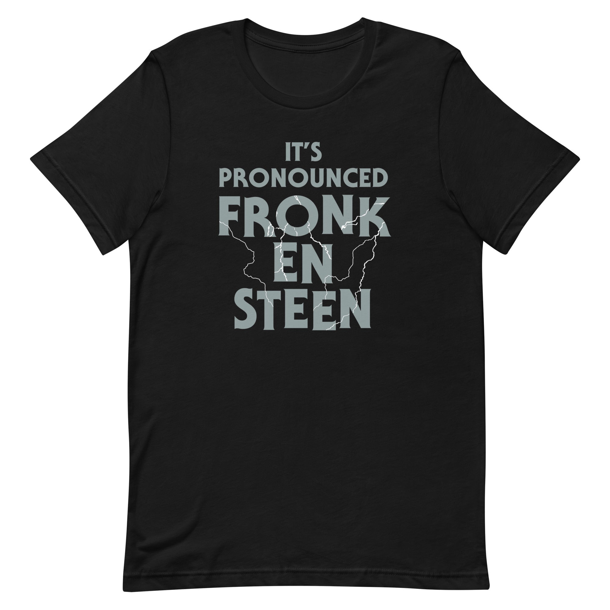 It's Pronounced Fronk-En-Steen Men's Signature Tee Hoodie, Sweatshirt | PureTeeCo.com (Image 1)