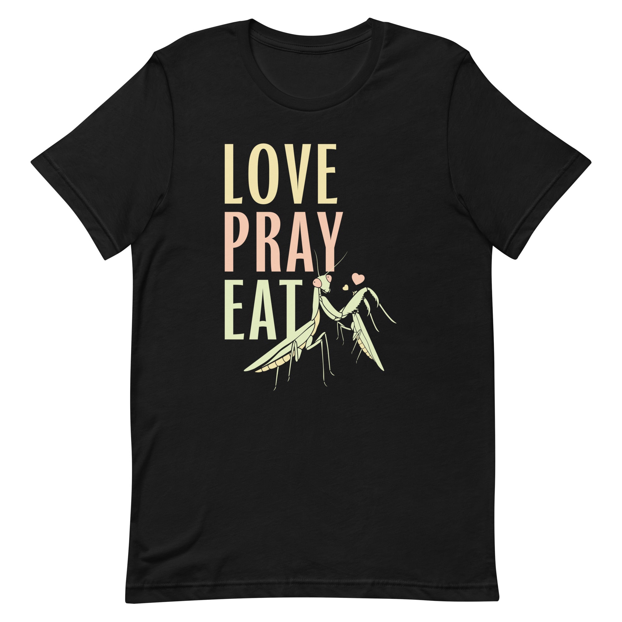Love Pray Eat Men's Signature Tee Hoodie, Sweatshirt | PureTeeCo.com (Image 2)