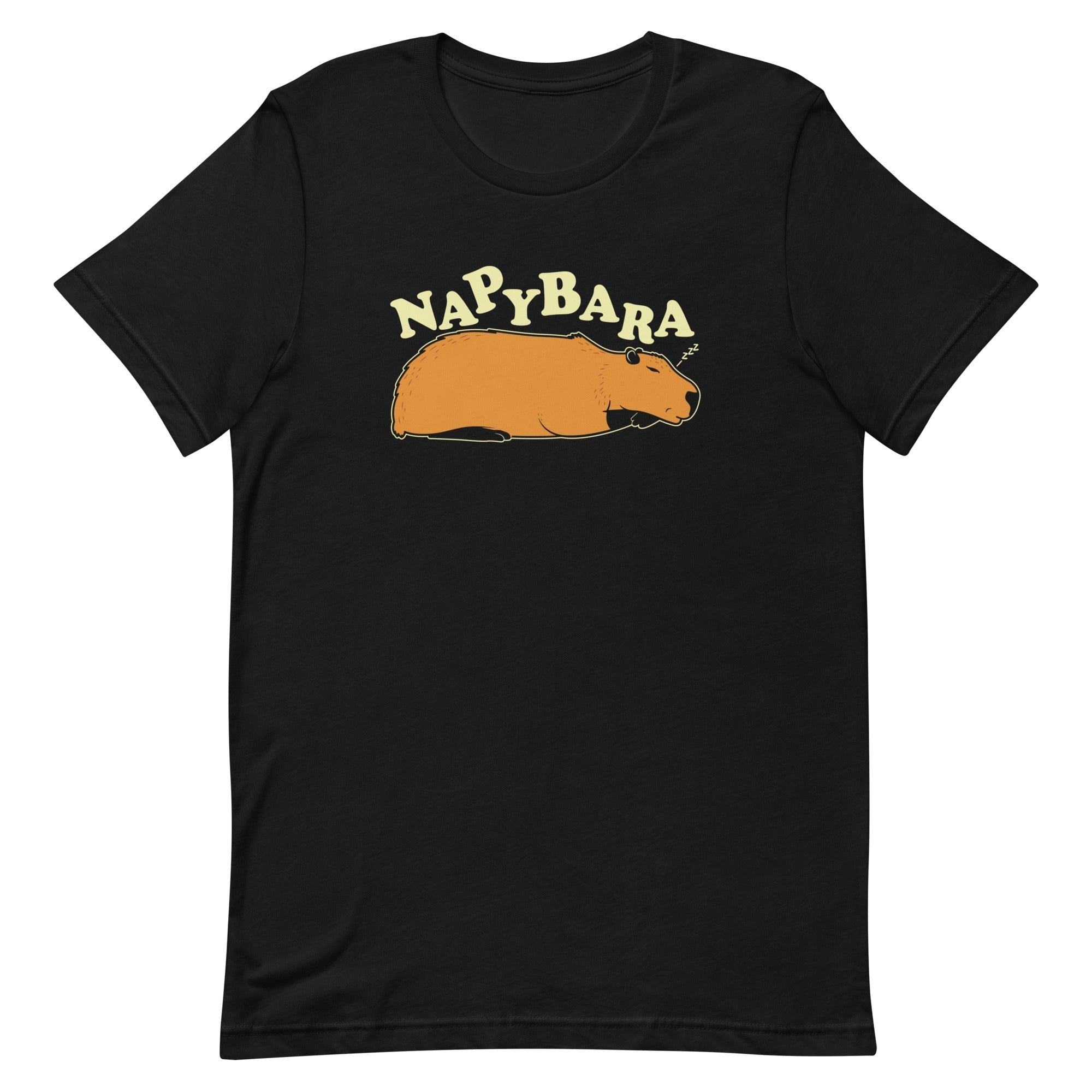 Napybara Men's Signature Tee Hoodie, Sweatshirt | PureTeeCo.com (Image 1)
