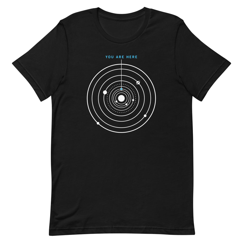 You Are Here Men's Signature Tee Hoodie, Sweatshirt | PureTeeCo.com (Image 1)