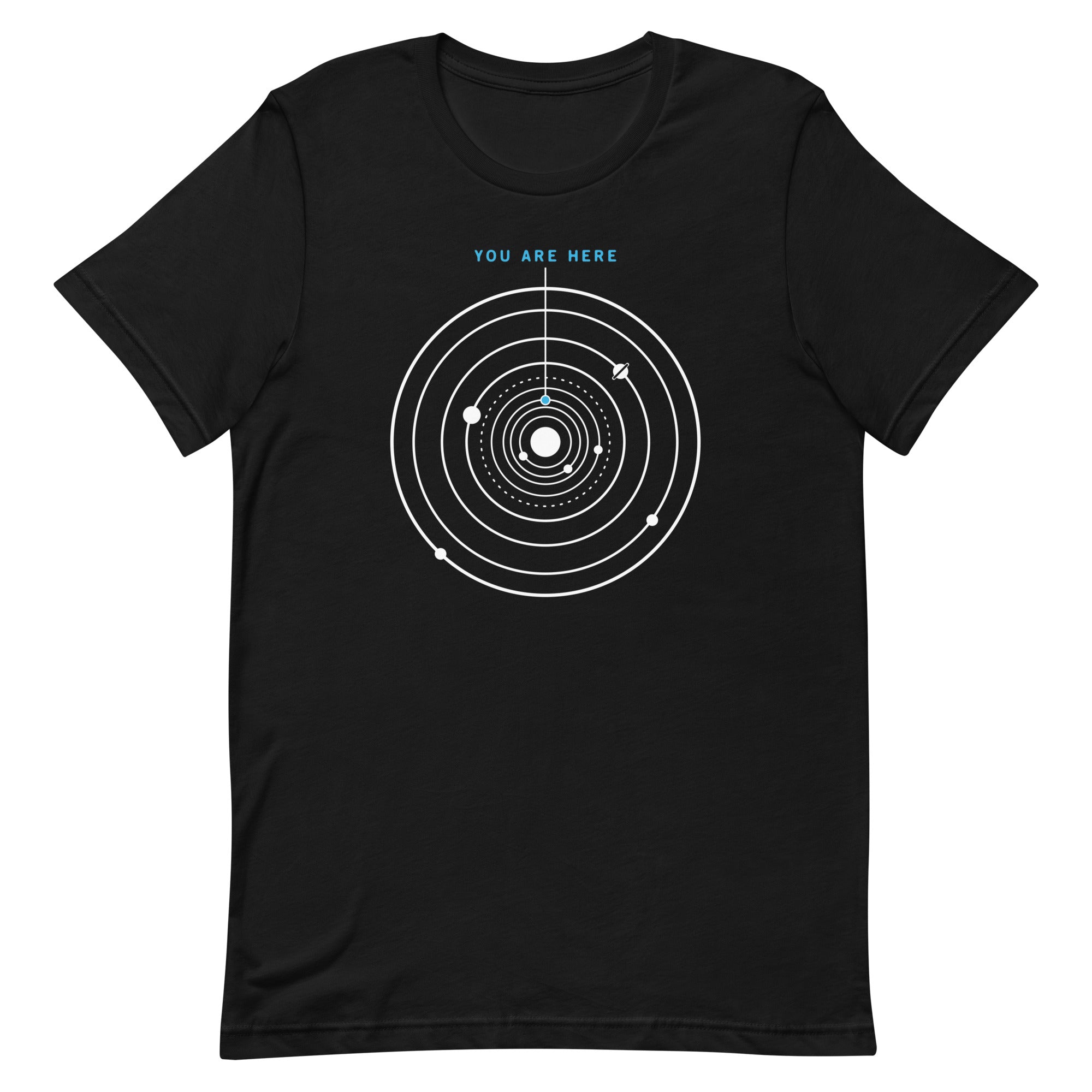 You Are Here Men's Signature Tee Hoodie, Sweatshirt | PureTeeCo.com (Image 1)