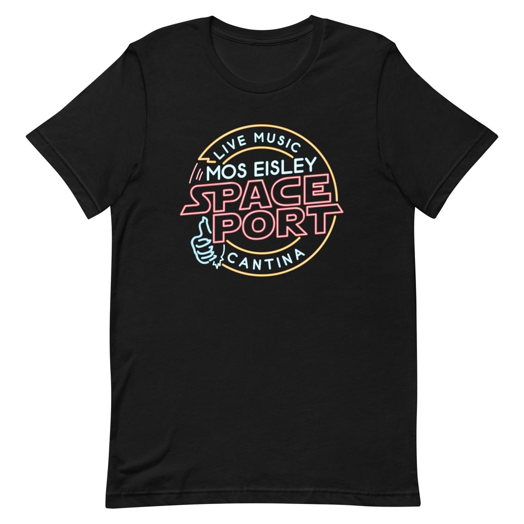 Mos Eisley Space Port Men's Signature Tee Hoodie, Sweatshirt | PureTeeCo.com (Image 1)