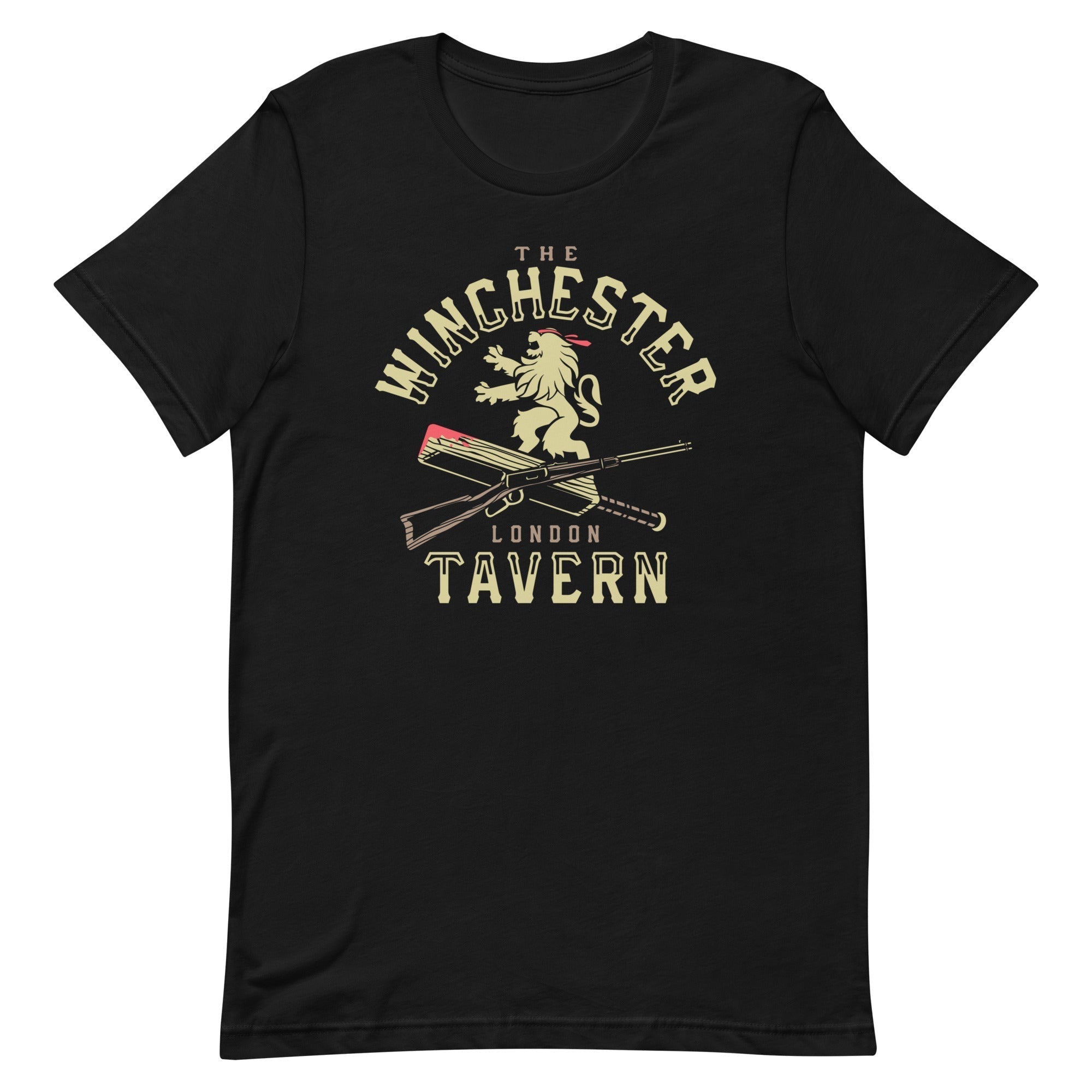 The Winchester Tavern Men's Signature Tee Hoodie, Sweatshirt | PureTeeCo.com (Image 1)