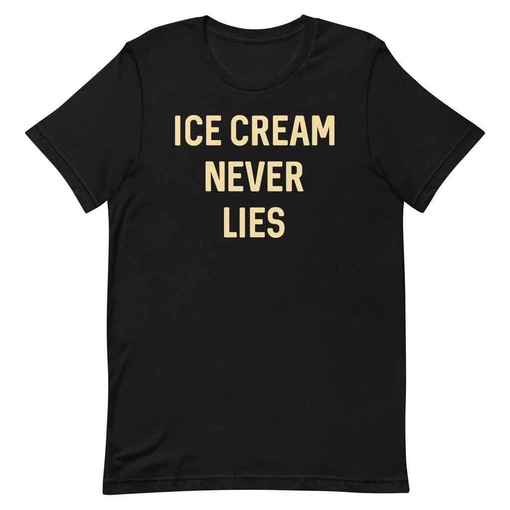 Ice Cream Never Lies Men's Signature Tee Hoodie, Sweatshirt | PureTeeCo.com (Image 1)