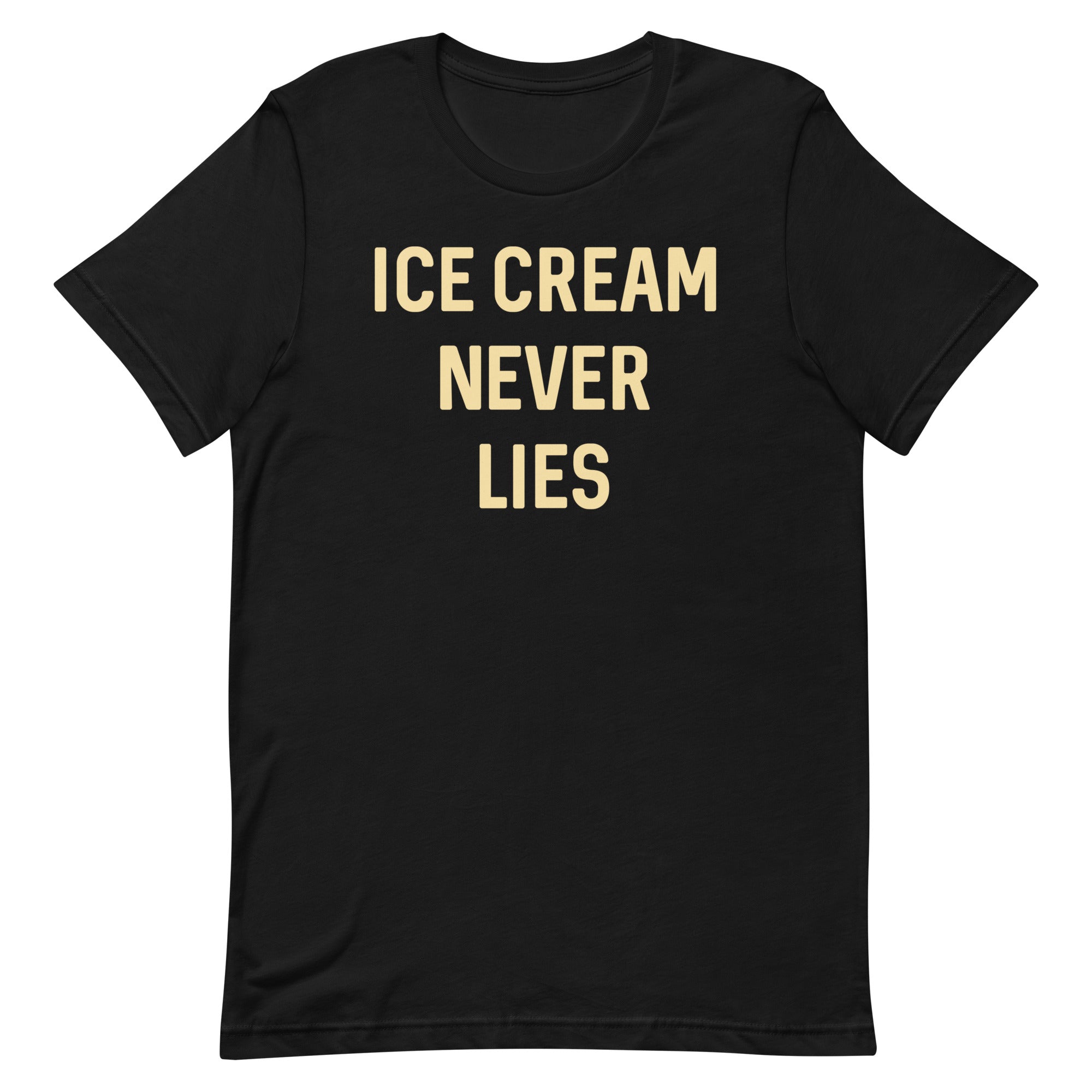 Ice Cream Never Lies Men's Signature Tee Hoodie, Sweatshirt | PureTeeCo.com (Image 1)