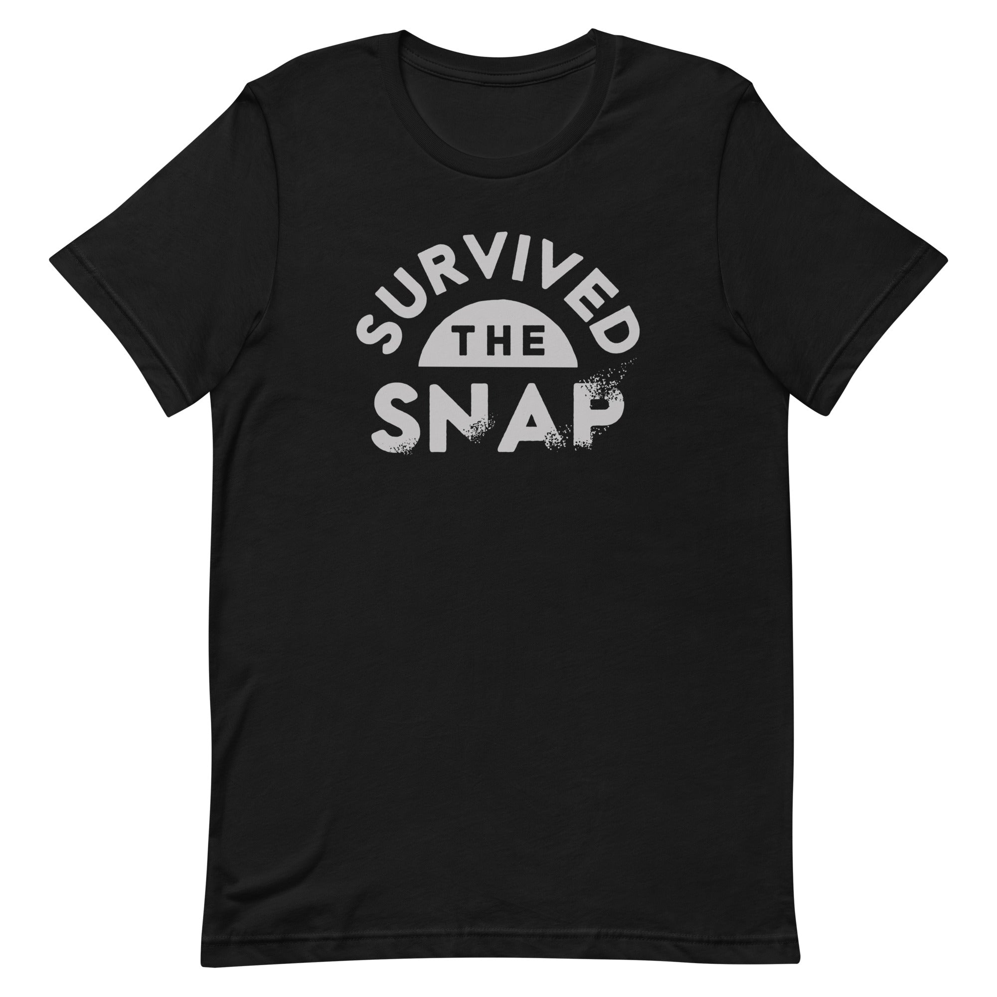 Survived The Snap Men's Signature Tee Hoodie, Sweatshirt | PureTeeCo.com (Image 1)