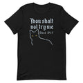 Thou Shalt Not Try Me Men's Signature Tee Hoodie, Sweatshirt | PureTeeCo.com (Image 1)