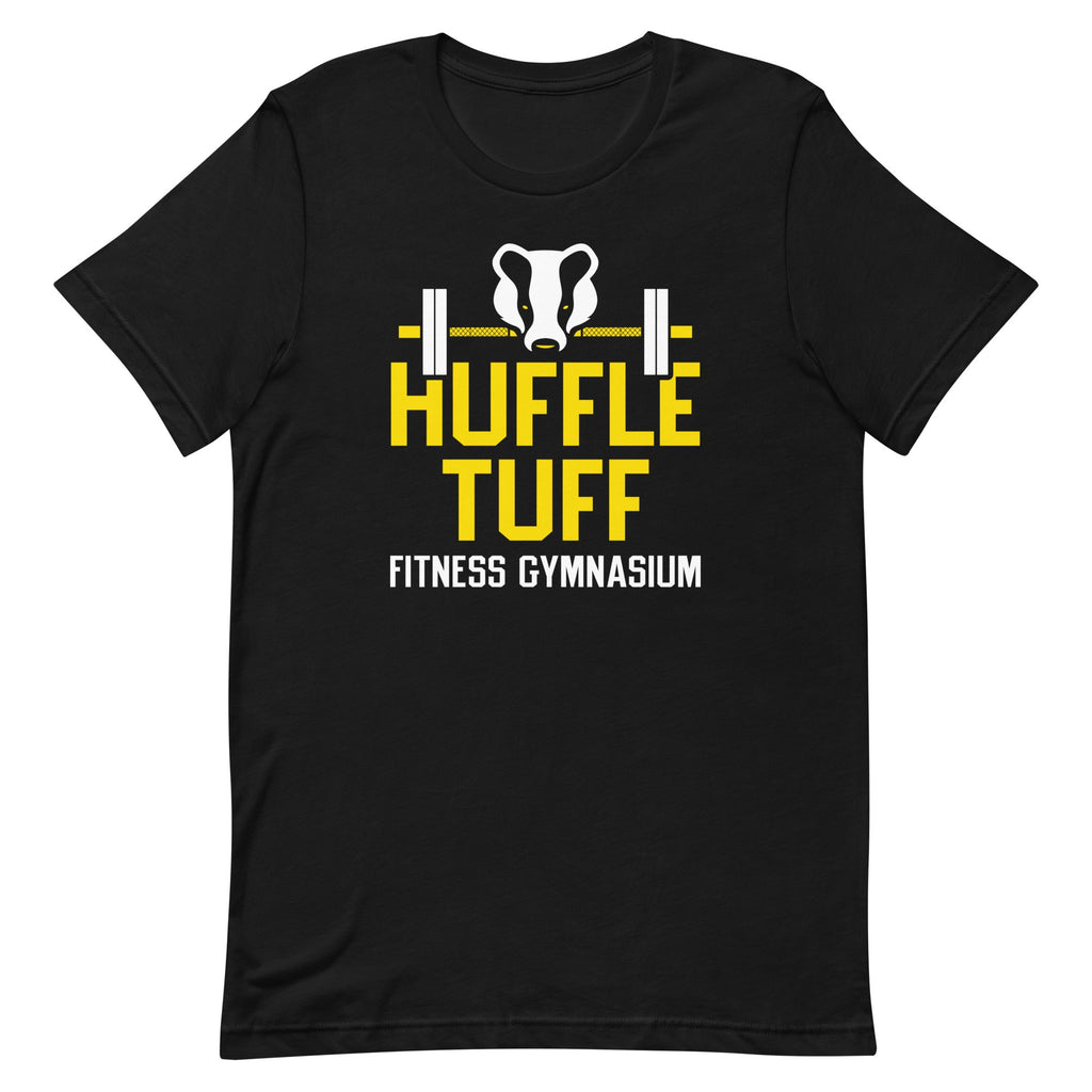 Huffle Tuff Gym Men's Signature Tee Hoodie, Sweatshirt | PureTeeCo.com (Image 1)