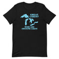 Great Lakes? Men's Signature Tee Hoodie, Sweatshirt | PureTeeCo.com (Image 1)