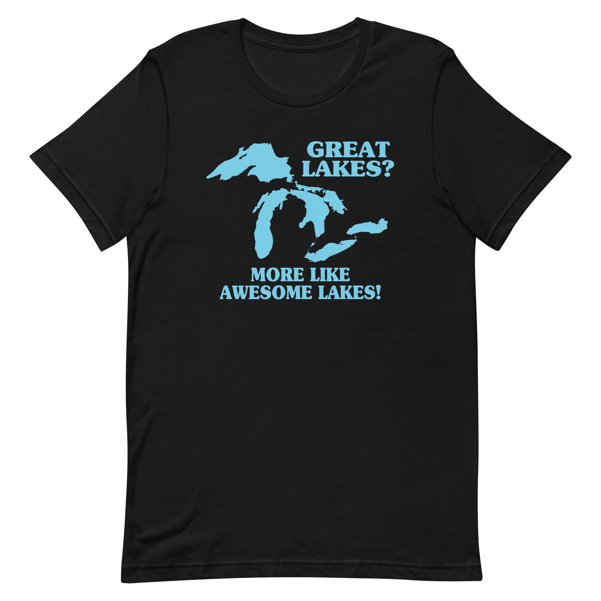 Great Lakes? Men's Signature Tee Hoodie, Sweatshirt | PureTeeCo.com (Image 1)