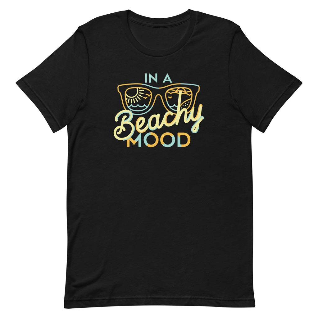 In A Beachy Mood Men's Signature Tee Hoodie, Sweatshirt | PureTeeCo.com (Image 1)