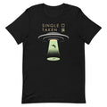 Single Taken UFO Men's Signature Tee Hoodie, Sweatshirt | PureTeeCo.com (Image 1)