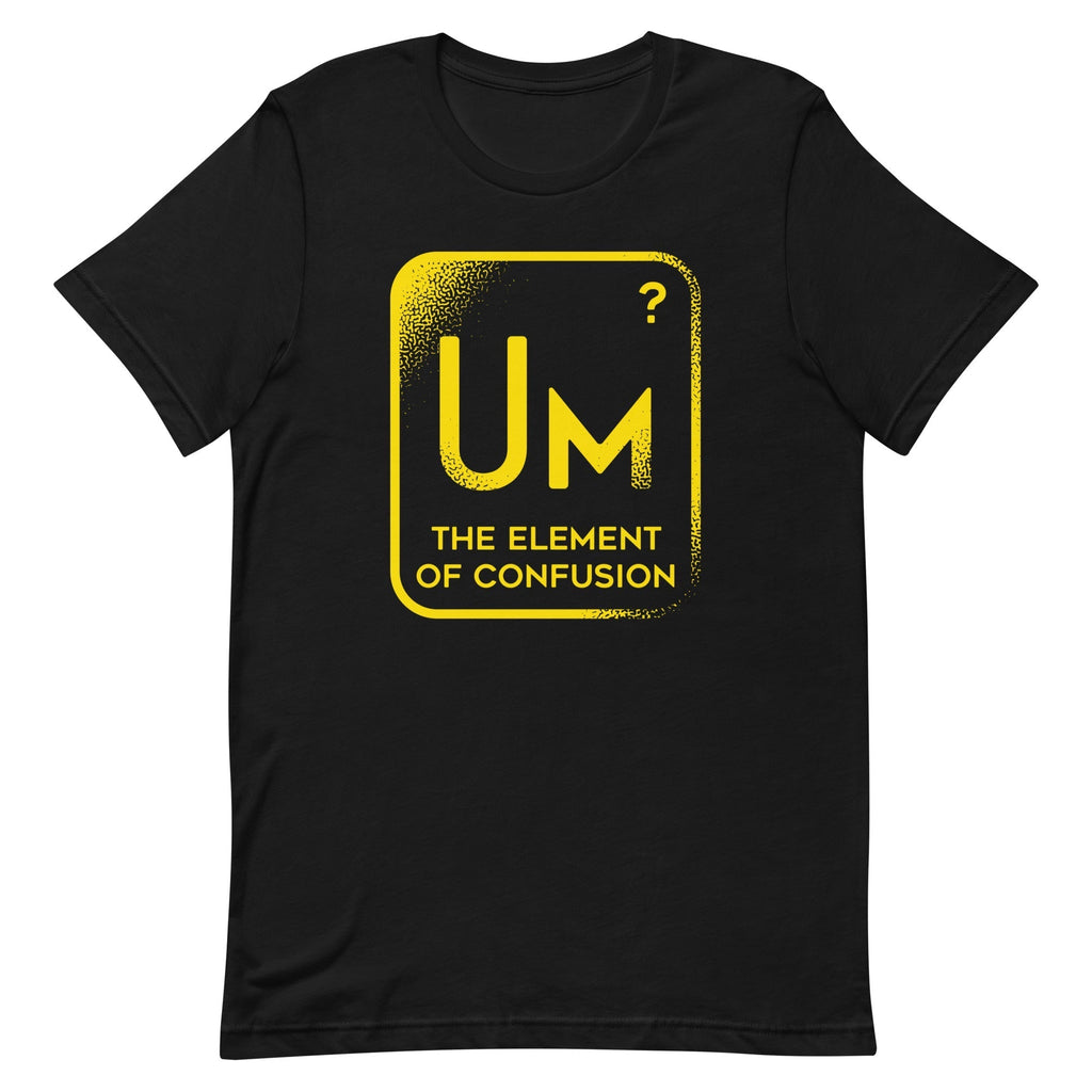 The Element Of Confusion Men's Signature Tee Hoodie, Sweatshirt | PureTeeCo.com (Image 1)