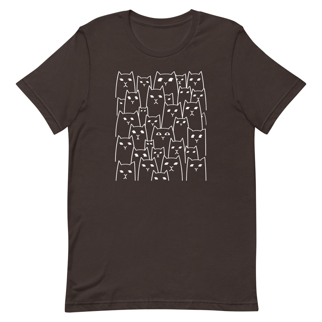 Suspicious Cats Men's Signature Tee Hoodie, Sweatshirt | PureTeeCo.com (Image 4)