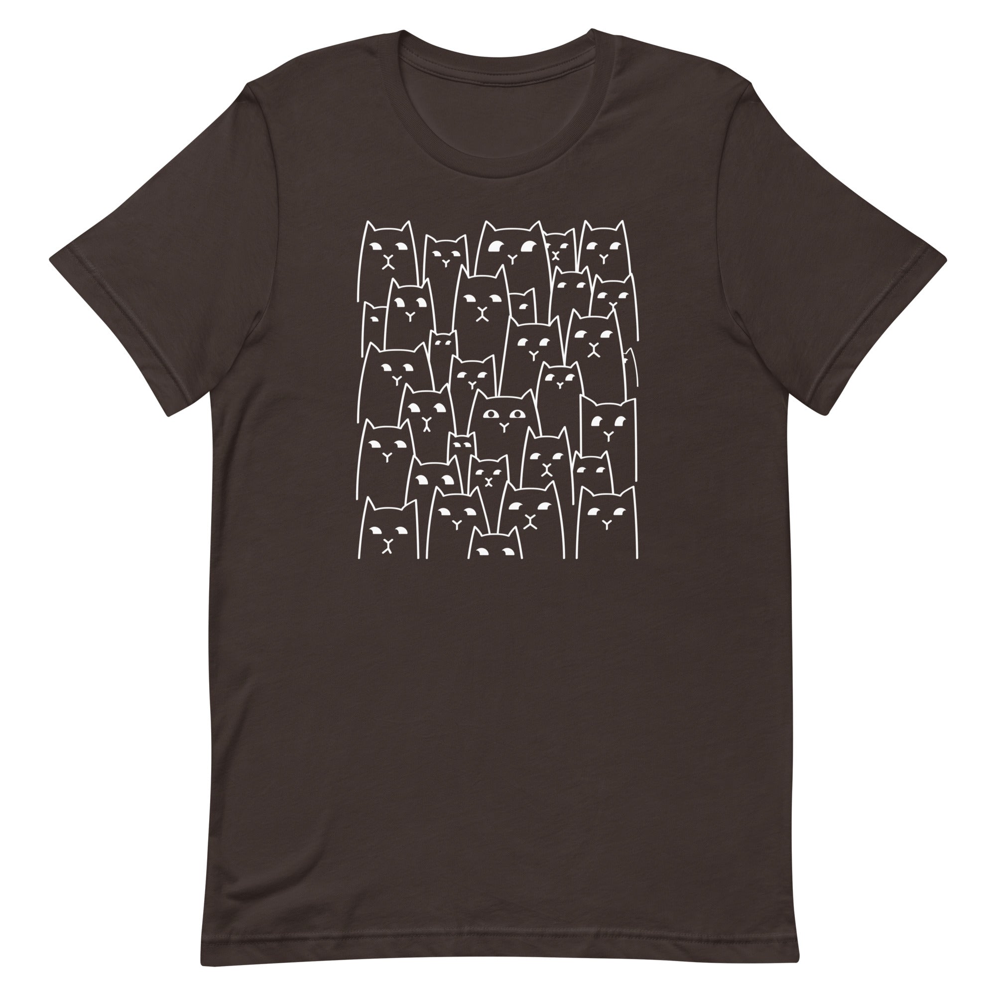 Suspicious Cats Men's Signature Tee Hoodie, Sweatshirt | PureTeeCo.com (Image 4)