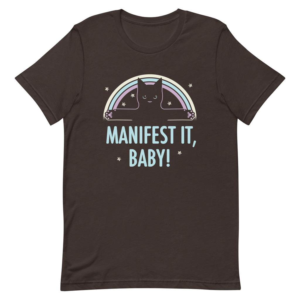 Manifest It, Baby! Men's Signature Tee Hoodie, Sweatshirt | PureTeeCo.com (Image 3)