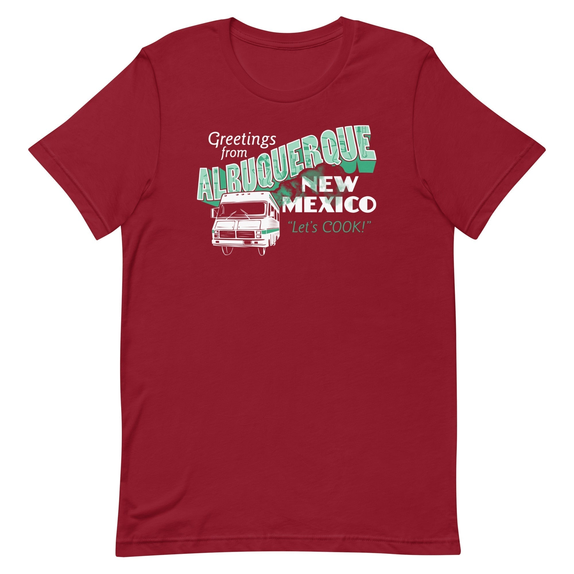 Greetings From Albuquerque Men's Signature Tee Hoodie, Sweatshirt | PureTeeCo.com (Image 2)