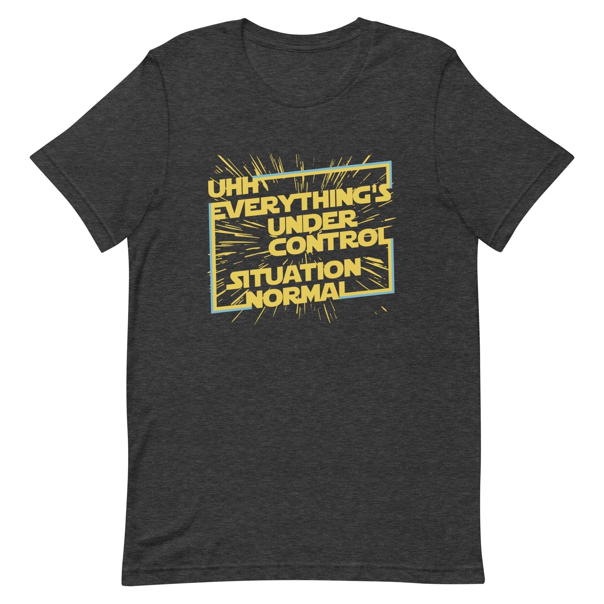Everything's Under Control Situation Normal Men's Signature Tee Hoodie, Sweatshirt | PureTeeCo.com (Image 1)