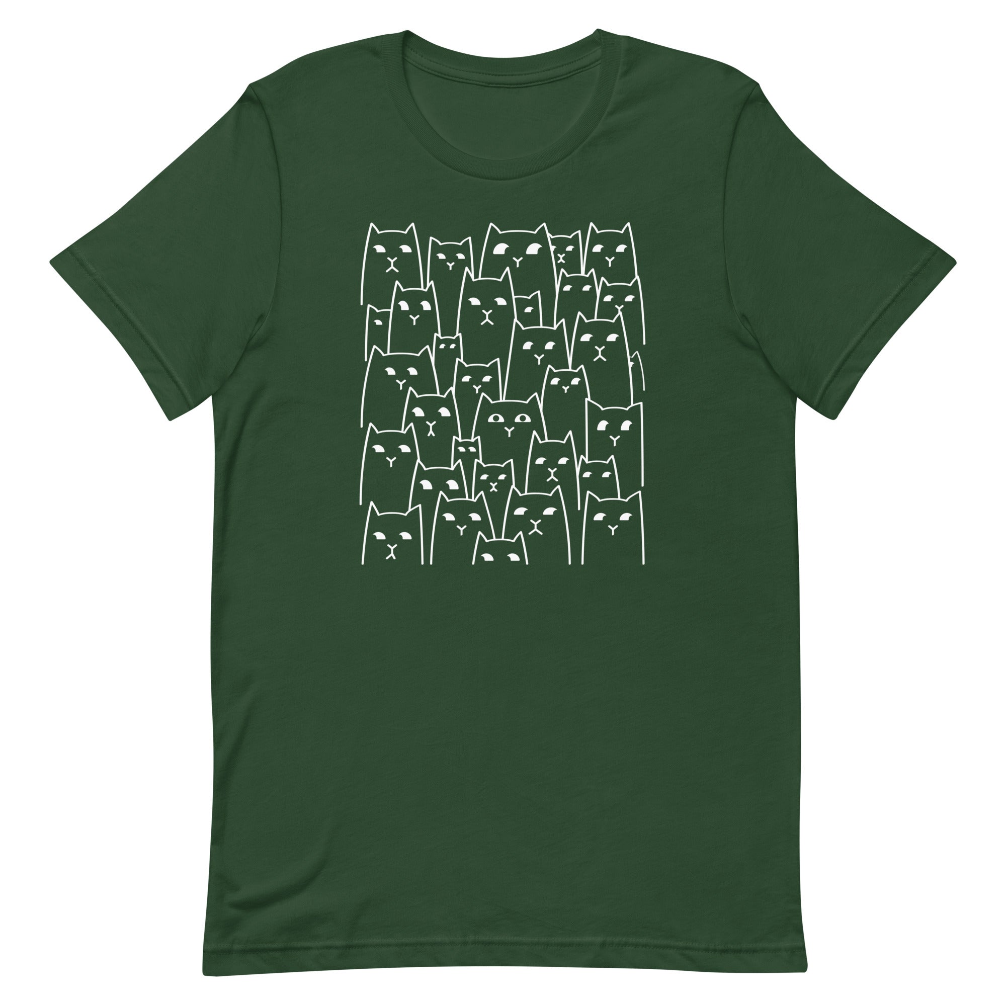 Suspicious Cats Men's Signature Tee Hoodie, Sweatshirt | PureTeeCo.com (Image 5)