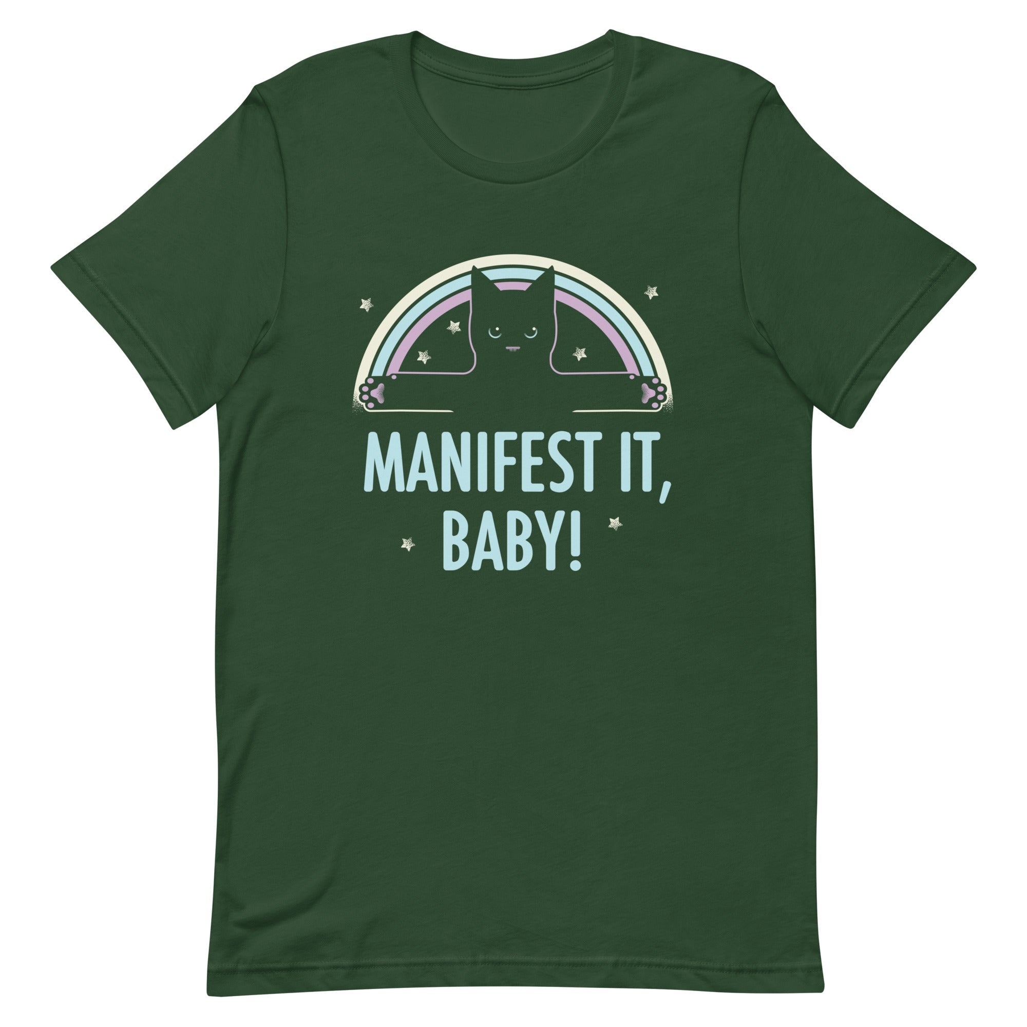 Manifest It, Baby! Men's Signature Tee Hoodie, Sweatshirt | PureTeeCo.com (Image 4)
