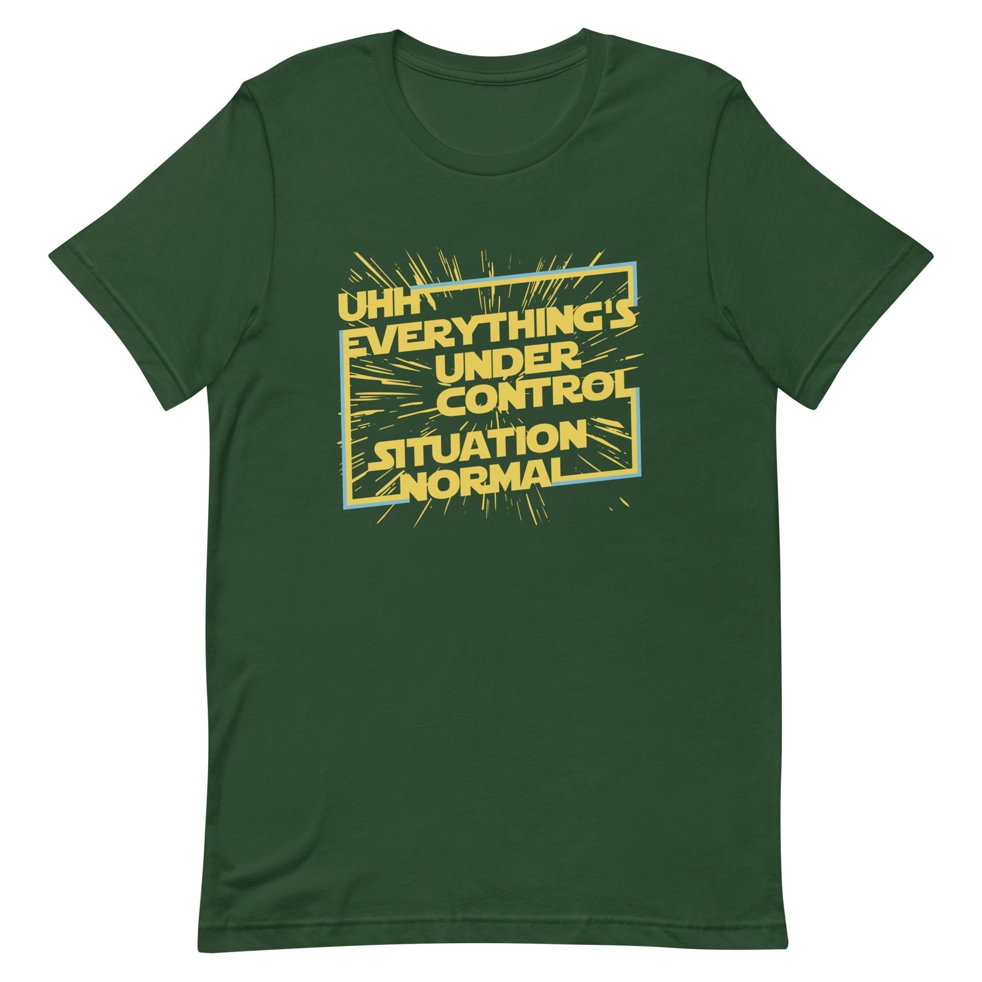 Everything's Under Control Situation Normal Men's Signature Tee Hoodie, Sweatshirt | PureTeeCo.com (Image 5)