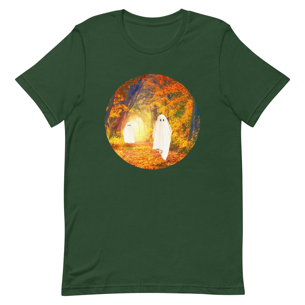 Autumn Ghosts Men's Signature Tee Hoodie, Sweatshirt | PureTeeCo.com (Image 4)