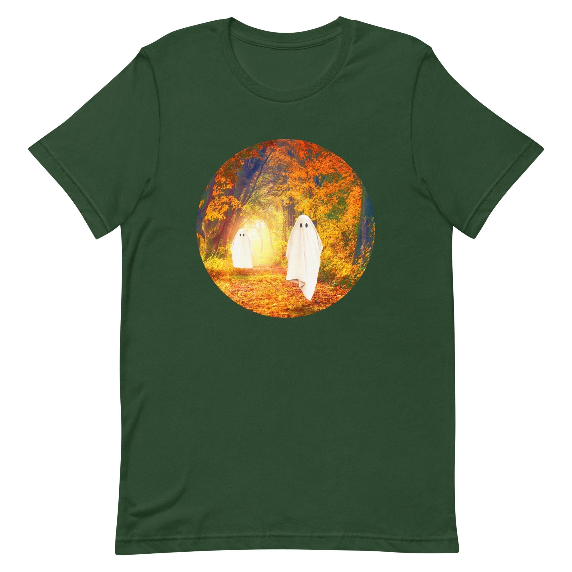 Autumn Ghosts Men's Signature Tee Hoodie, Sweatshirt | PureTeeCo.com (Image 4)