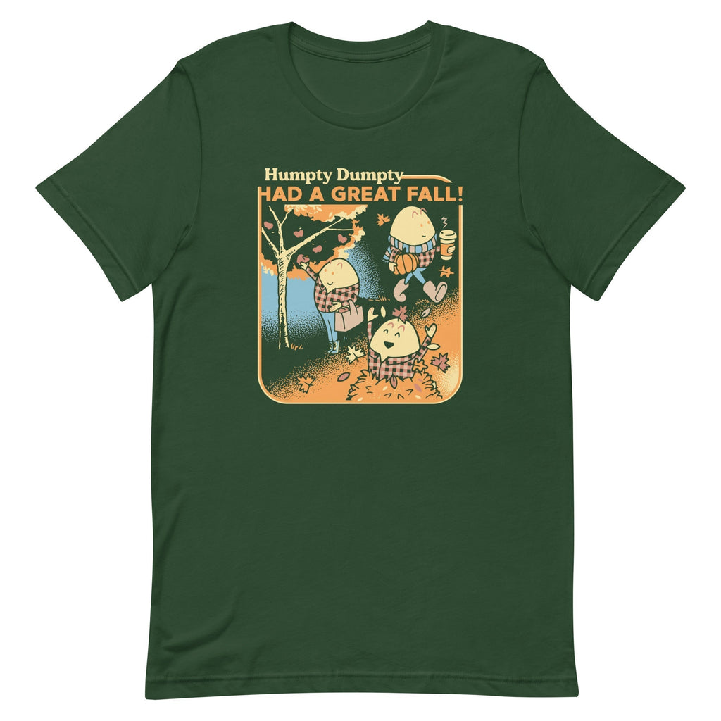 Humpty Dumpty Had A Great Fall Men's Signature Tee Hoodie, Sweatshirt | PureTeeCo.com (Image 4)