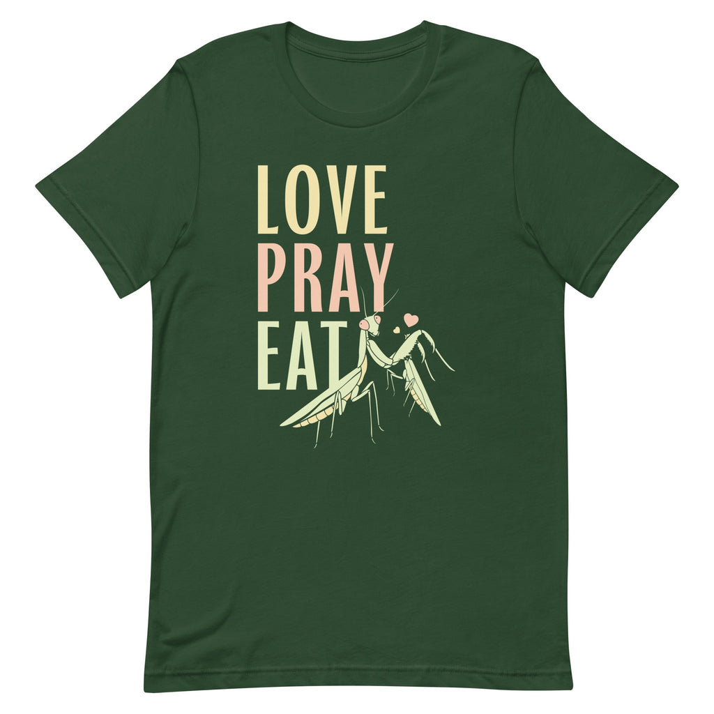Love Pray Eat Men's Signature Tee Hoodie, Sweatshirt | PureTeeCo.com (Image 5)