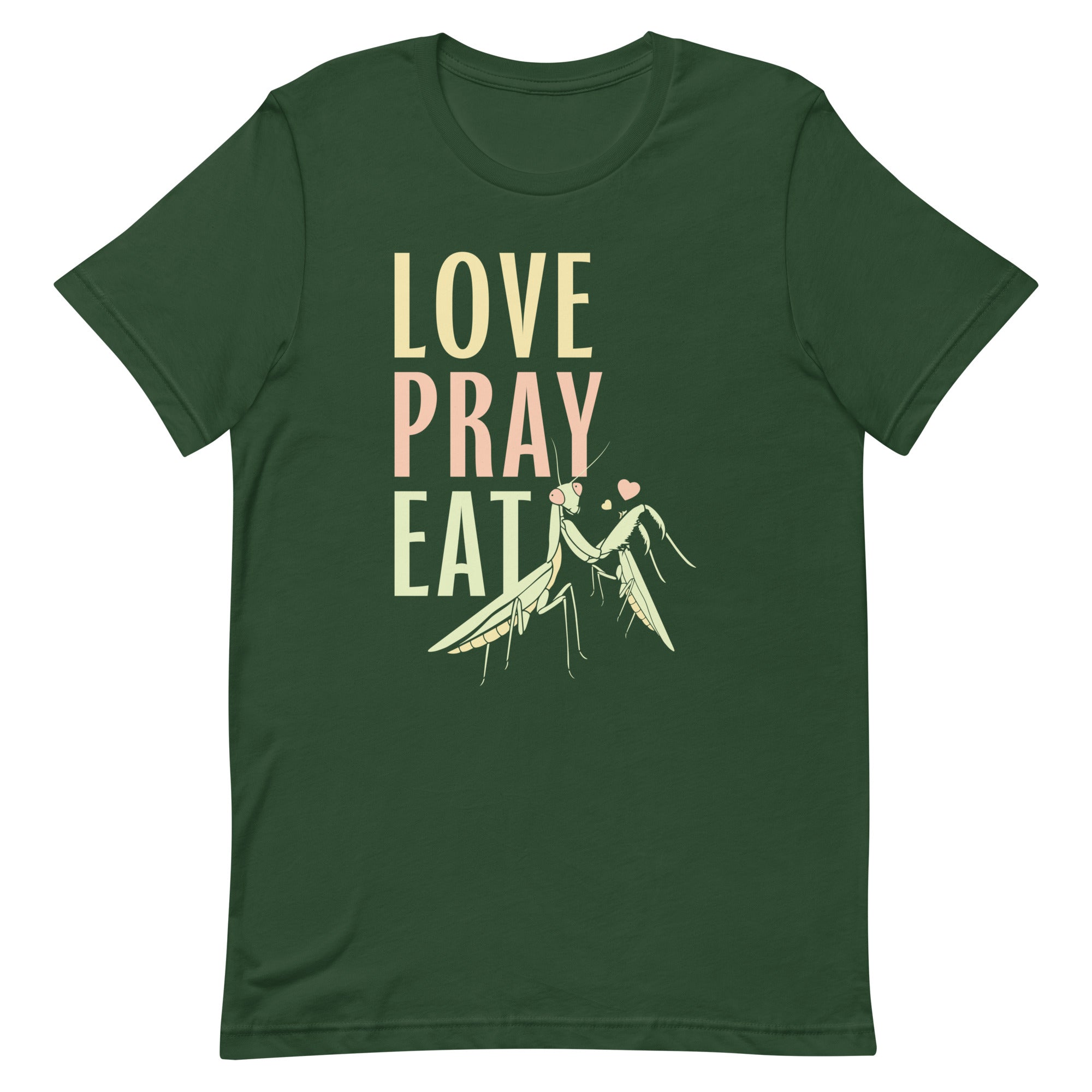 Love Pray Eat Men's Signature Tee Hoodie, Sweatshirt | PureTeeCo.com (Image 5)