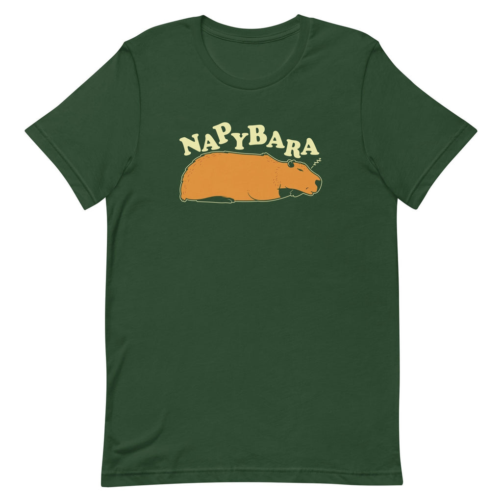 Napybara Men's Signature Tee Hoodie, Sweatshirt | PureTeeCo.com (Image 4)