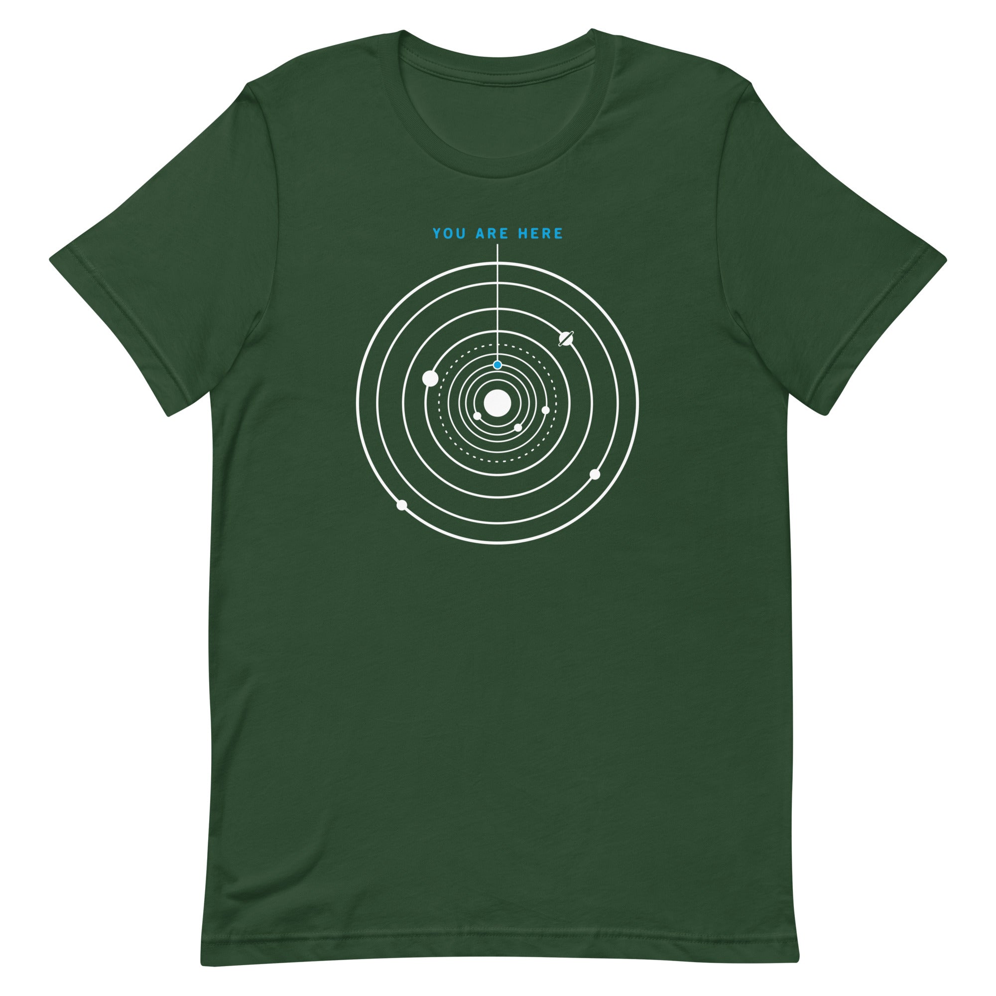 You Are Here Men's Signature Tee Hoodie, Sweatshirt | PureTeeCo.com (Image 4)