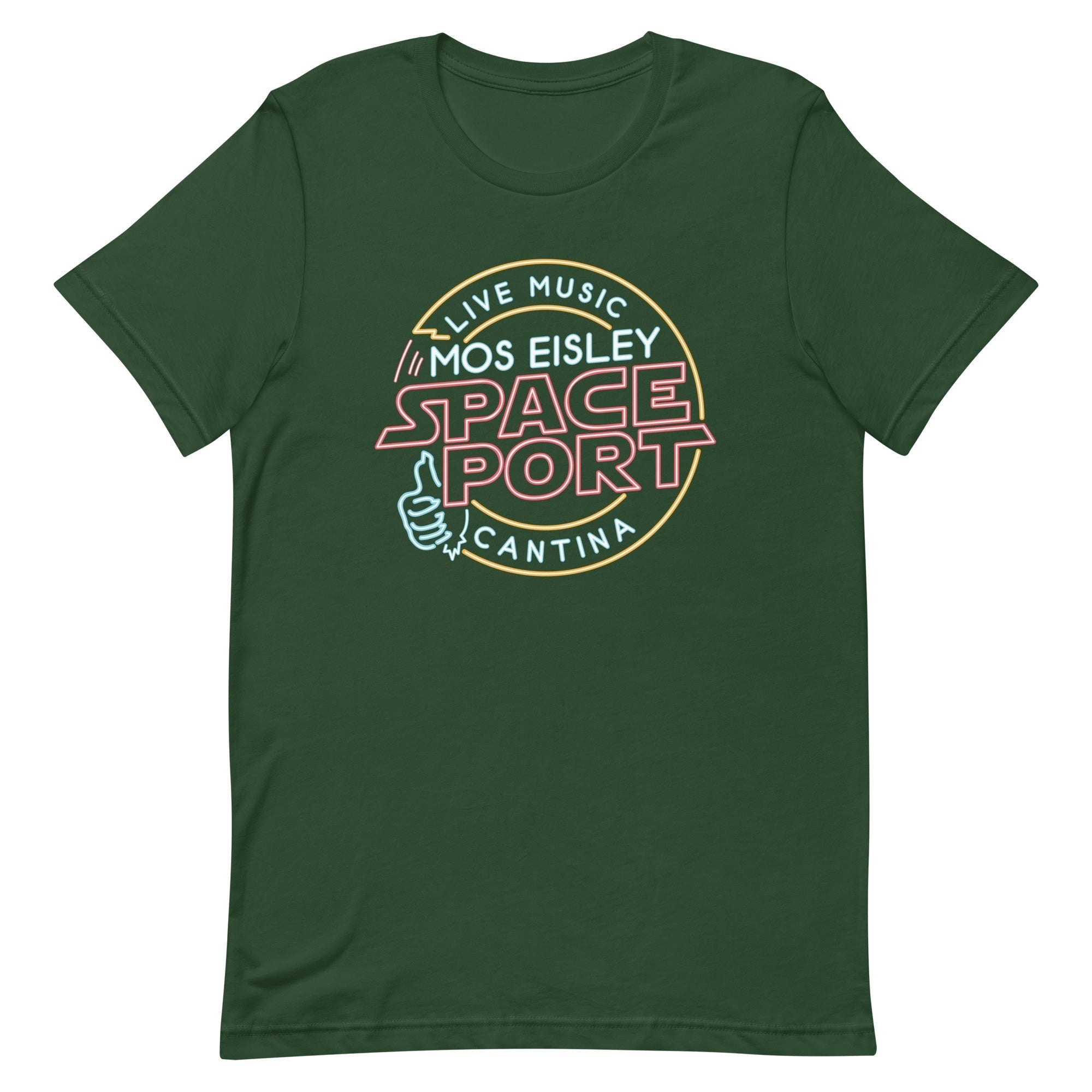 Mos Eisley Space Port Men's Signature Tee Hoodie, Sweatshirt | PureTeeCo.com (Image 3)