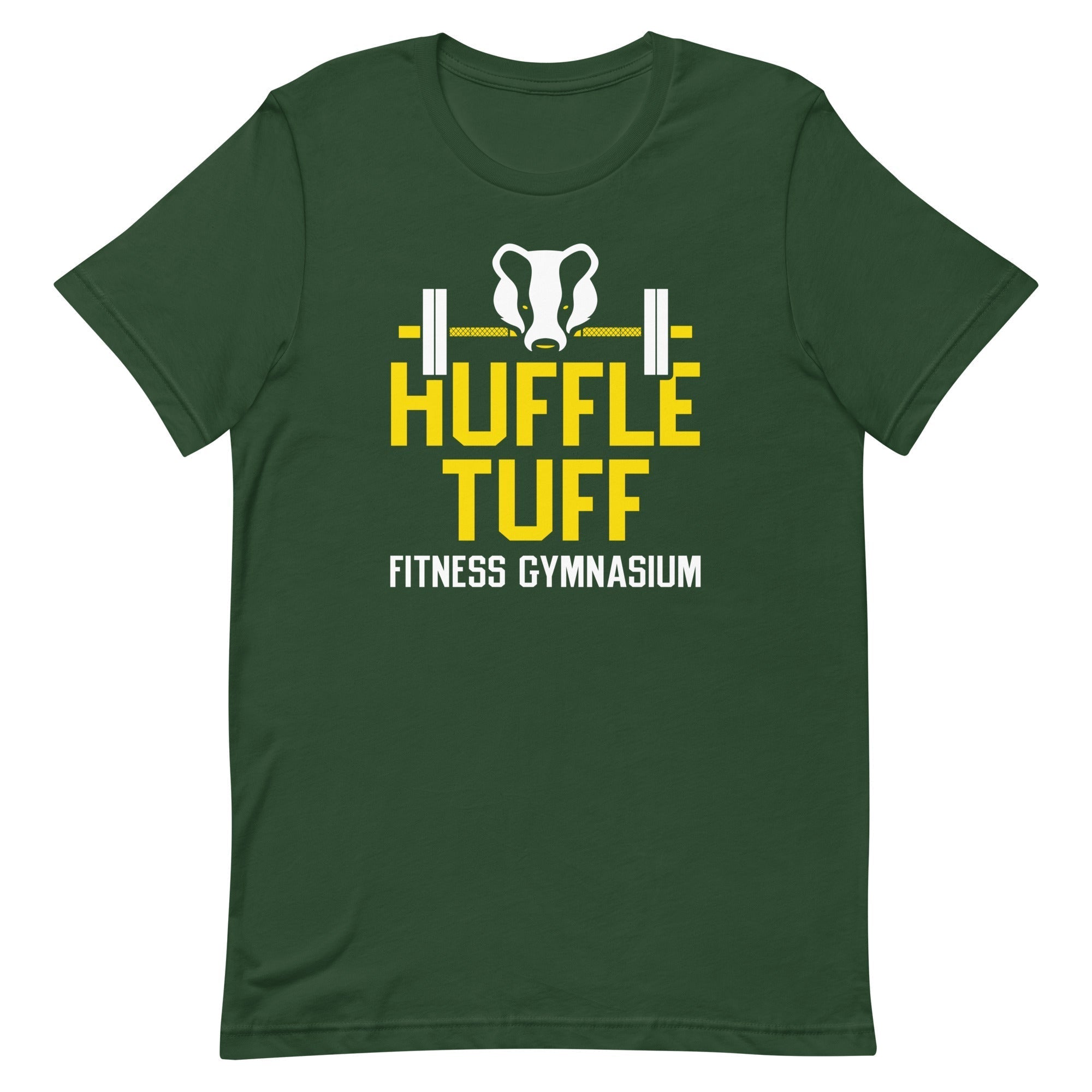 Huffle Tuff Gym Men's Signature Tee Hoodie, Sweatshirt | PureTeeCo.com (Image 4)