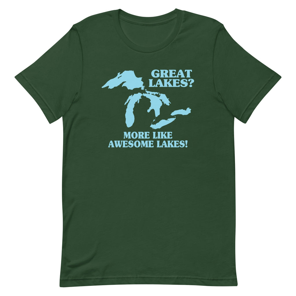 Great Lakes? Men's Signature Tee Hoodie, Sweatshirt | PureTeeCo.com (Image 4)