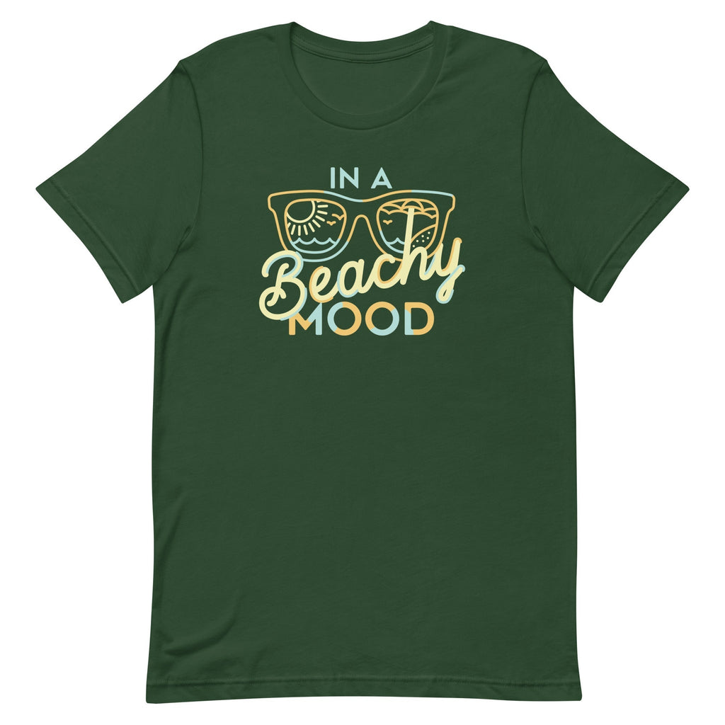 In A Beachy Mood Men's Signature Tee Hoodie, Sweatshirt | PureTeeCo.com (Image 4)