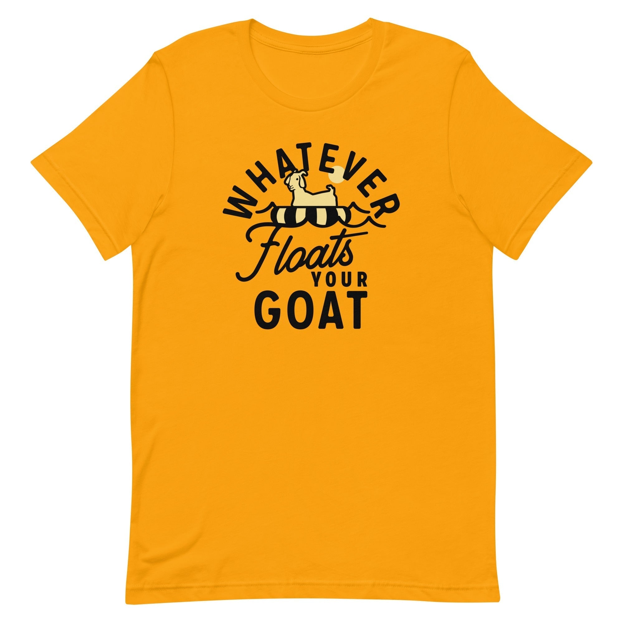 Whatever Floats Your Goat Men's Signature Tee Hoodie, Sweatshirt | PureTeeCo.com (Image 4)