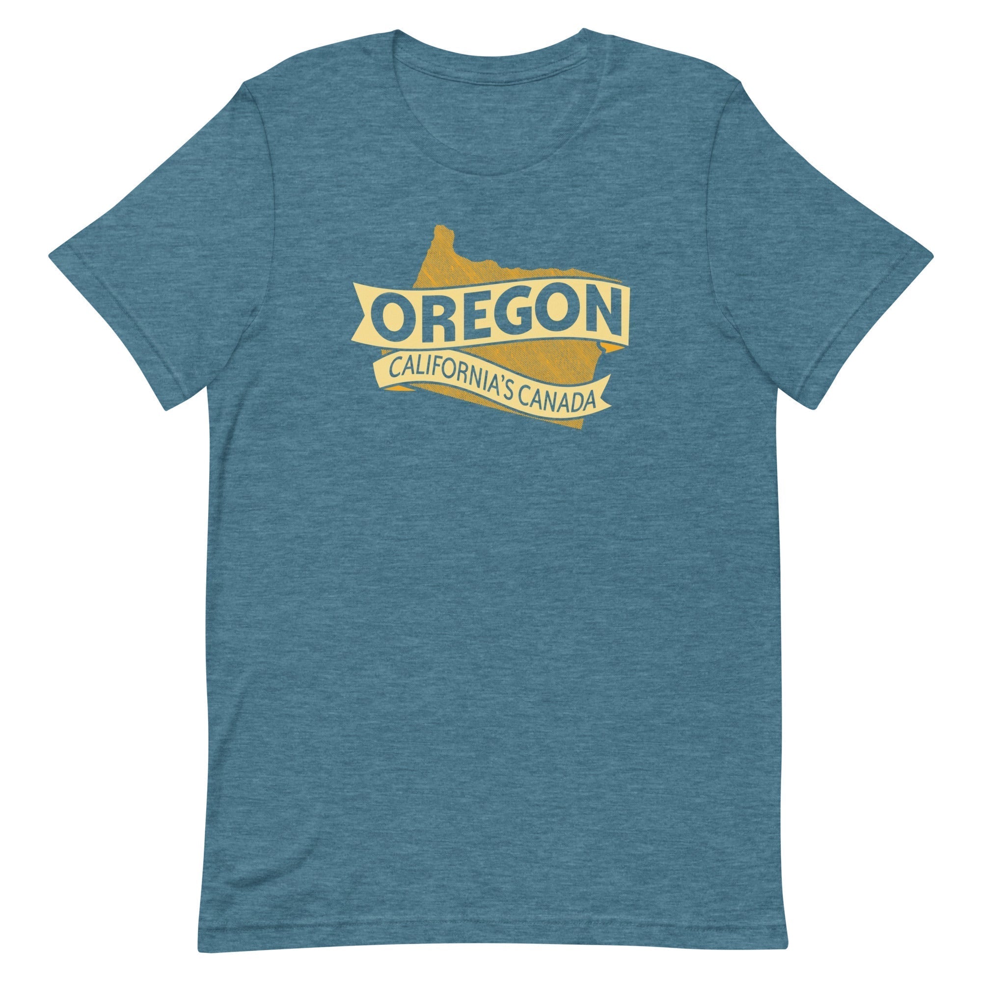 Oregon California's Canada Men's Signature Tee Hoodie, Sweatshirt | PureTeeCo.com (Image 5)