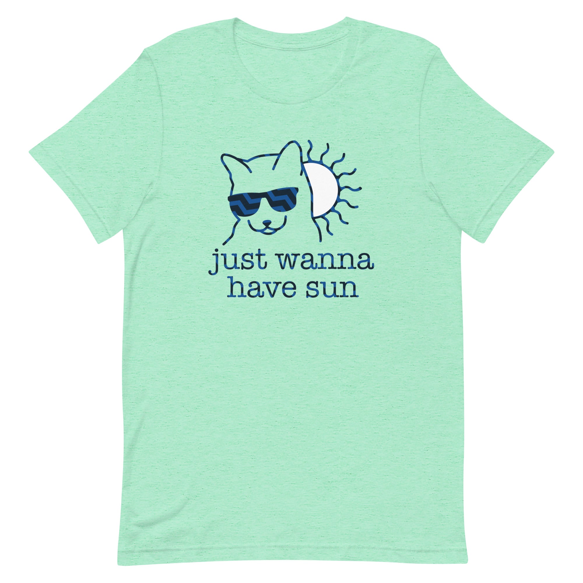 Just Wanna Have Sun Men's Signature Tee Hoodie, Sweatshirt | PureTeeCo.com (Image 2)