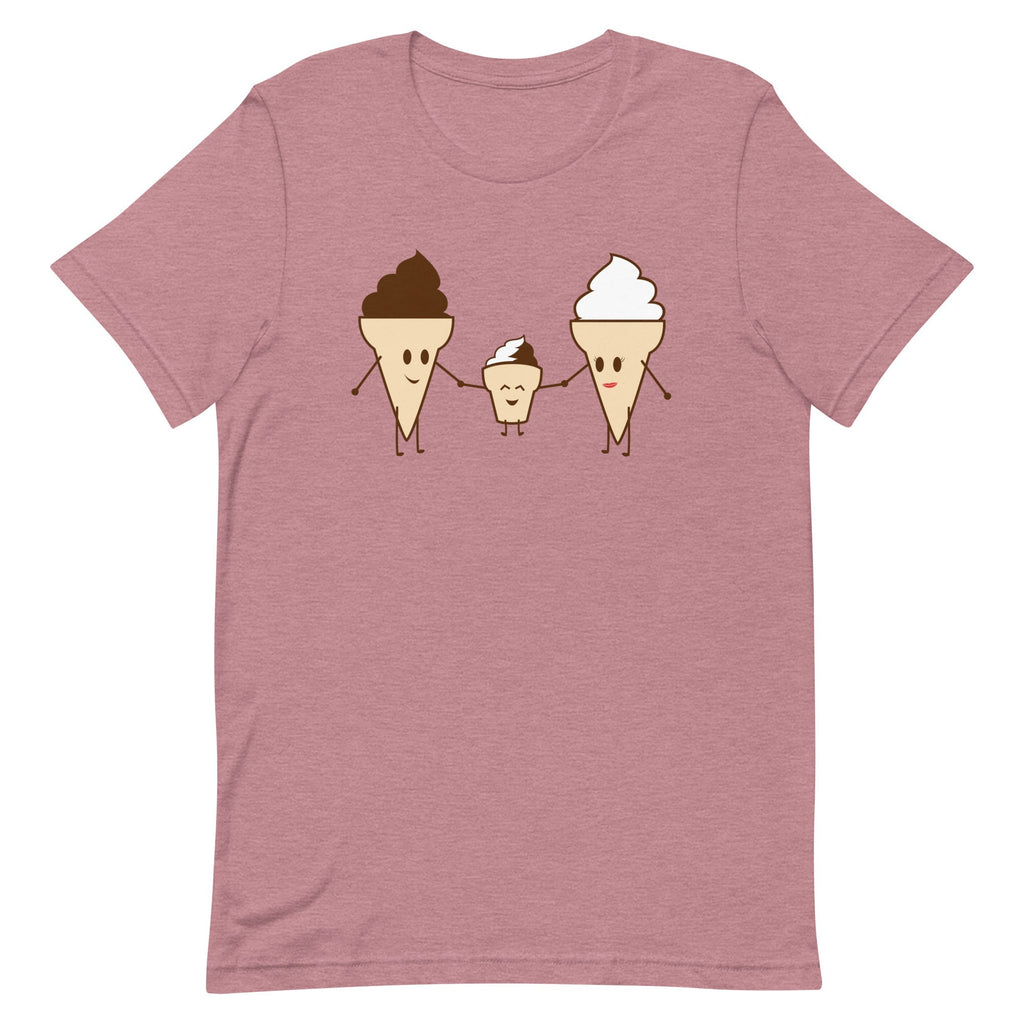 Ice Cream Family Men's Signature Tee Hoodie, Sweatshirt | PureTeeCo.com (Image 4)