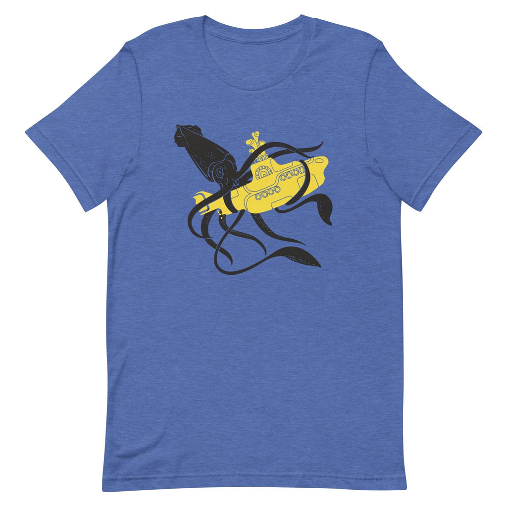 Squid Sub Battle Men's Signature Tee Hoodie, Sweatshirt | PureTeeCo.com (Image 1)