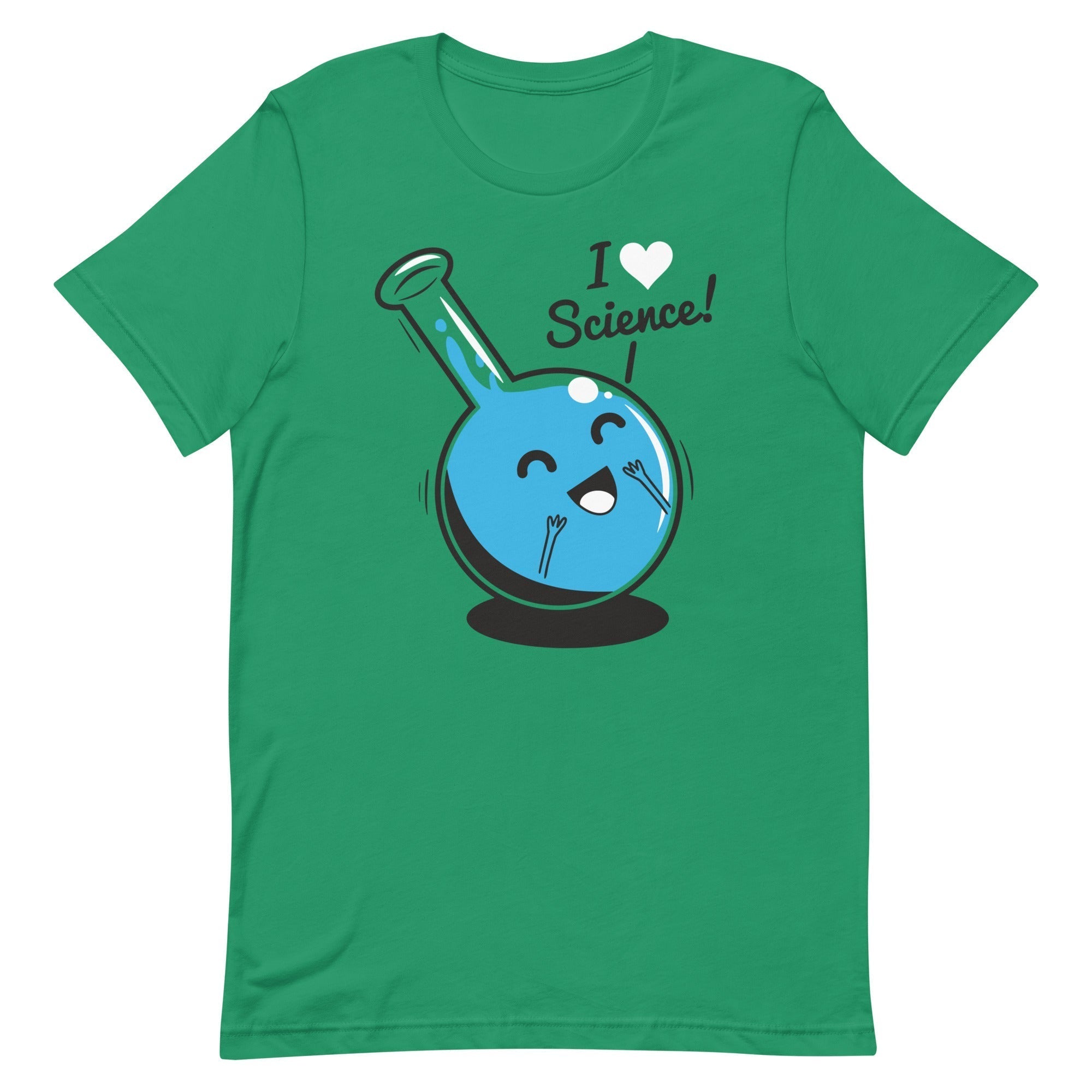 I Heart Science Men's Signature Tee Hoodie, Sweatshirt | PureTeeCo.com (Image 1)