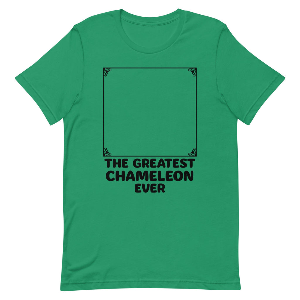 The Greatest Chameleon Ever Men's Signature Tee Hoodie, Sweatshirt | PureTeeCo.com (Image 1)