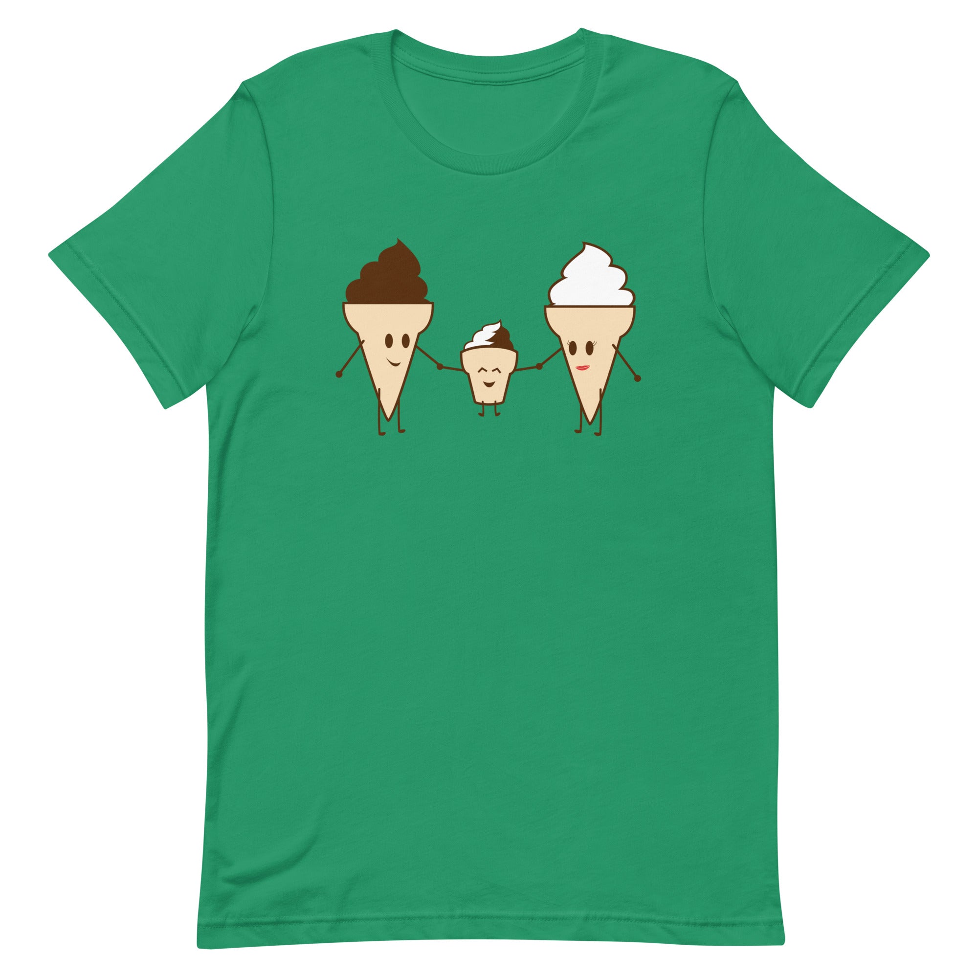 Ice Cream Family Men's Signature Tee Hoodie, Sweatshirt | PureTeeCo.com (Image 1)