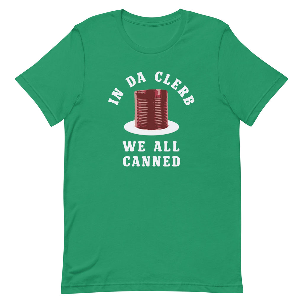 In Da Clerb We All Canned Men's Signature Tee Hoodie, Sweatshirt | PureTeeCo.com (Image 4)