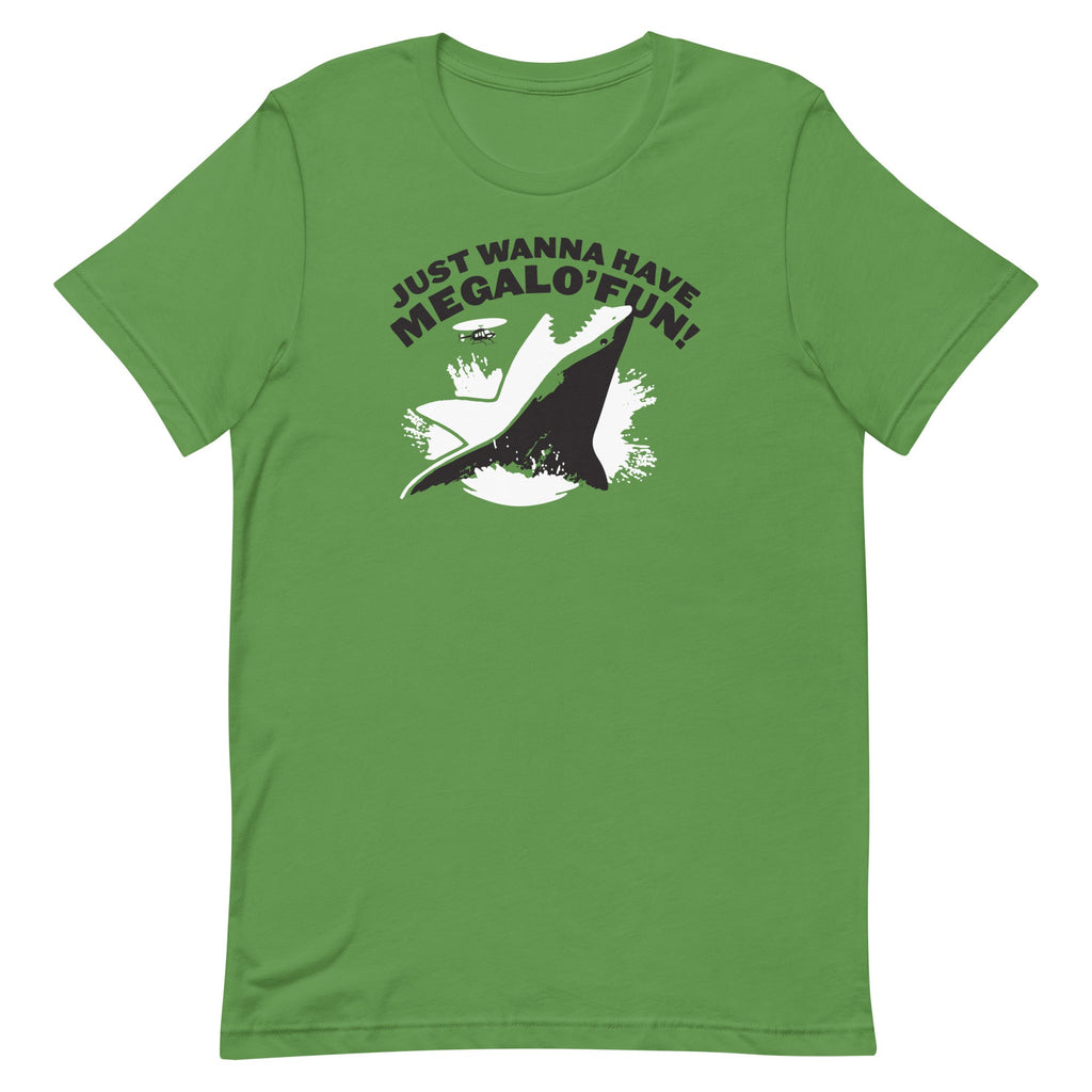 Just Wanna Have Megalo' Fun! Men's Signature Tee Hoodie, Sweatshirt | PureTeeCo.com (Image 2)