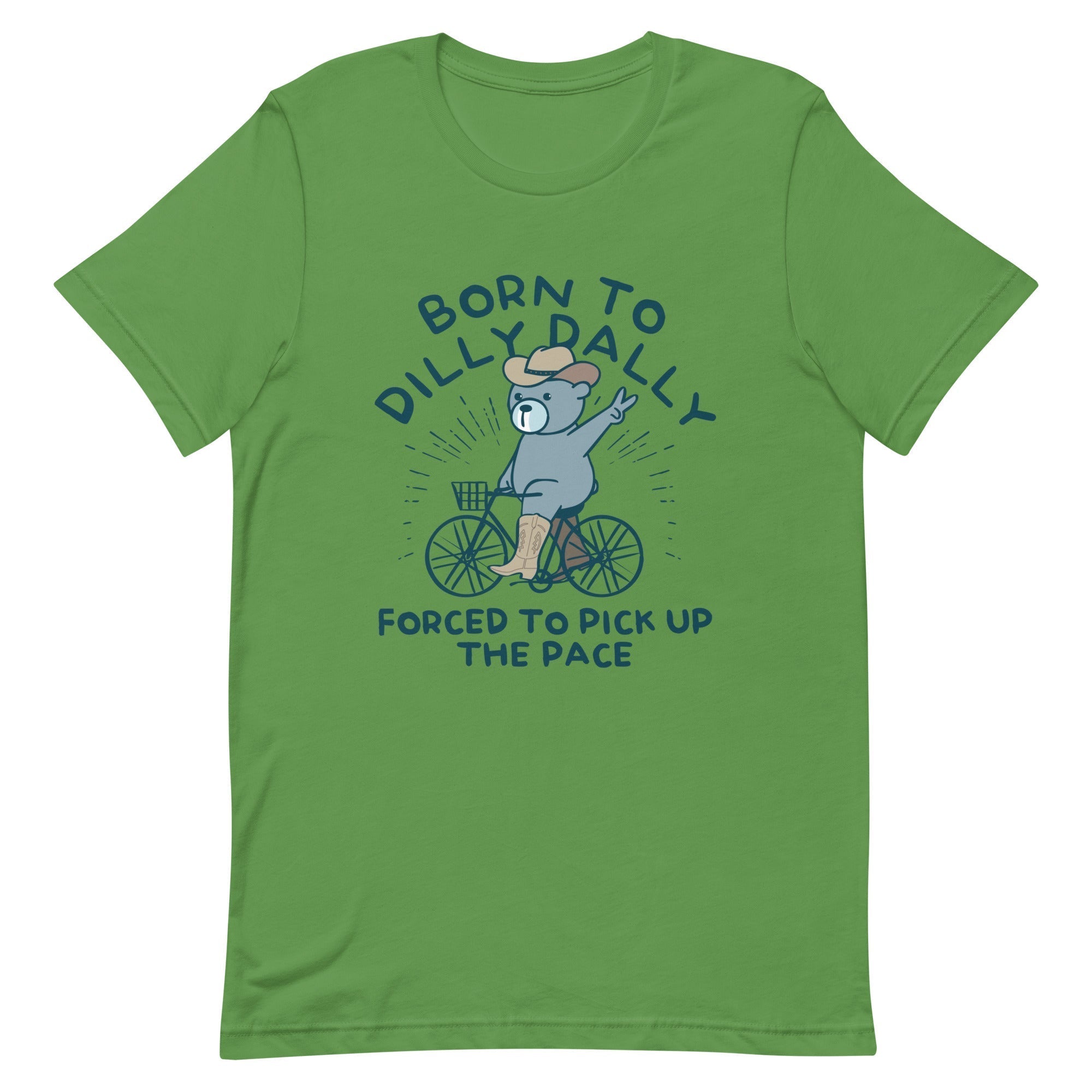 Born To Dilly Dally Forced To Pick Up The Pace Men's Signature Tee Hoodie, Sweatshirt | PureTeeCo.com (Image 4)