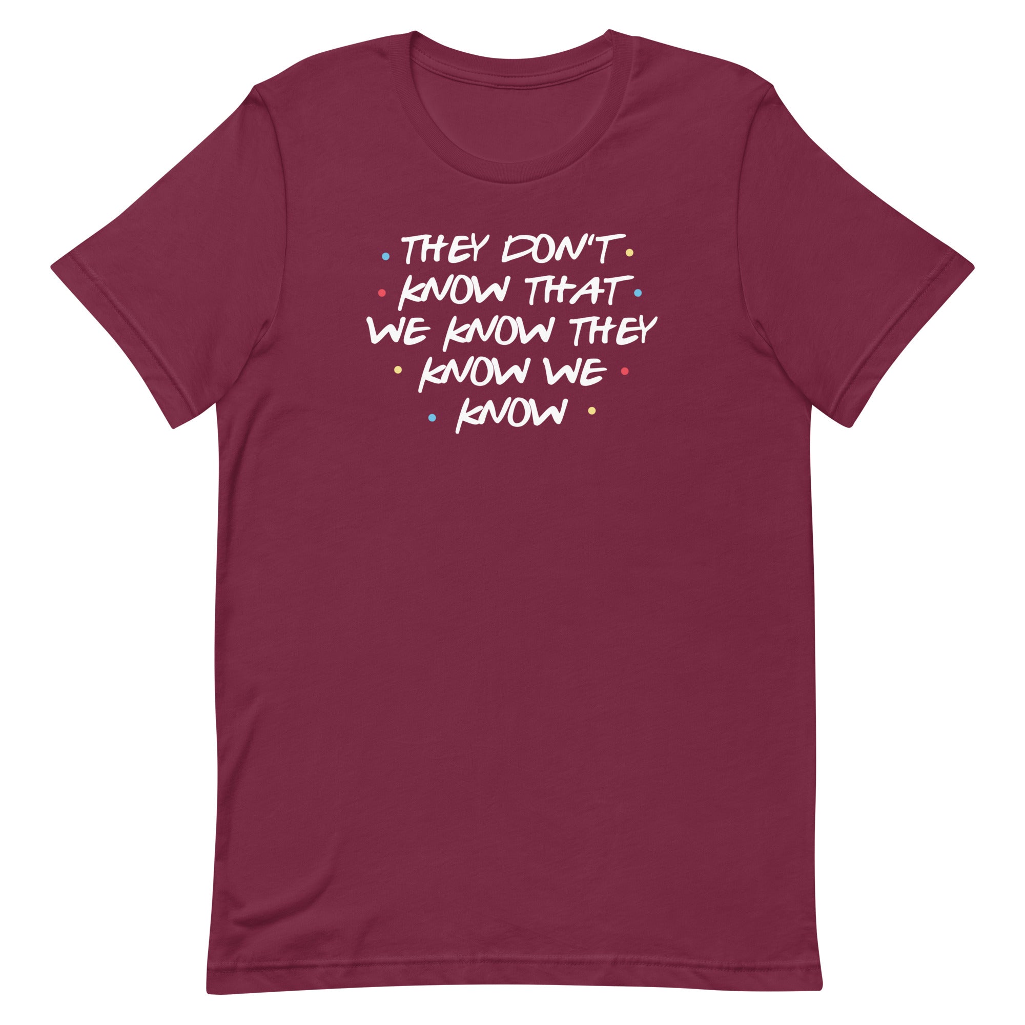 They Don't Know That We Know Men's Signature Tee Hoodie, Sweatshirt | PureTeeCo.com (Image 4)