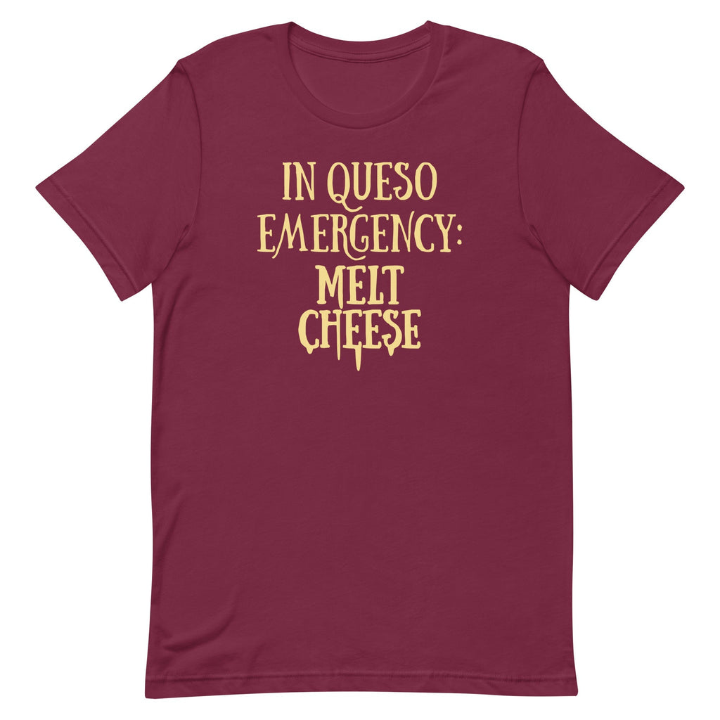 In Queso Emergency: Melt Cheese Men's Signature Tee Hoodie, Sweatshirt | PureTeeCo.com (Image 3)