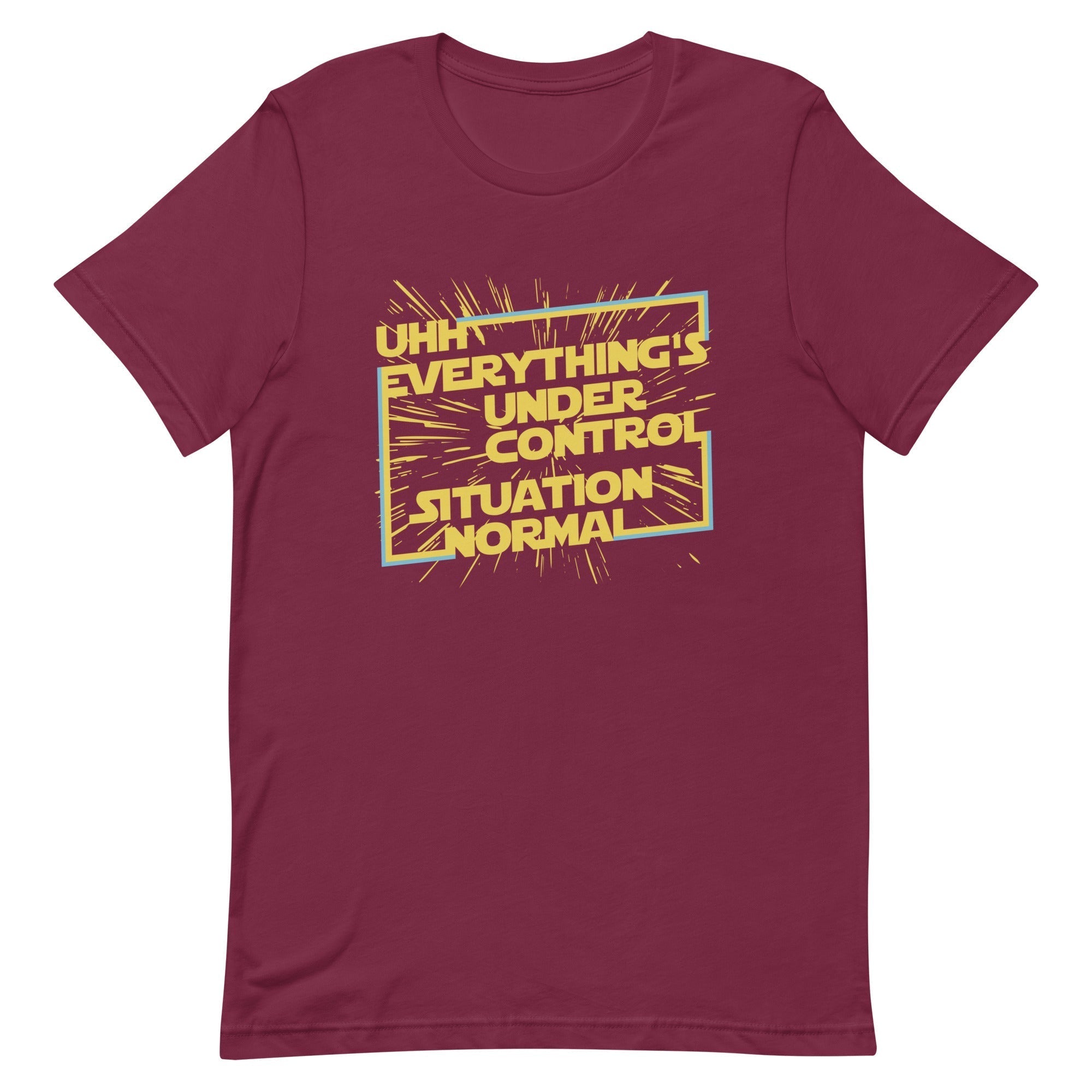 Everything's Under Control Situation Normal Men's Signature Tee Hoodie, Sweatshirt | PureTeeCo.com (Image 4)